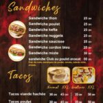 Menu Restaurants Jannat Daoudiate Marrakech February 2024 275012-471500